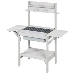 roba Outdoor-Matschküche BBQ grau