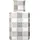 Hahn Haustextilien Mako-Satin Bettwäsche Karo Grau/Silber/Braun 135 x 200 cm + 80 x 80 cm