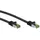 goobay CAT 8.1 Patchkabel, S/FTP (PiMF), schwarz