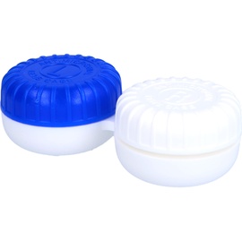 BalticSee Behälter für weiche Kontaktlinsen flach weiß/rot