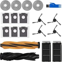 Spofan Zubehör Ersatz für L50/L50S/L40s Pro Ultra/X50 Ultra Complete 1 Hauptbürste/2 Filter/4 Seitenbürsten/4 Mopp Wischtücher/6 Staubbeutel
