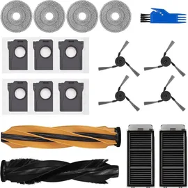 Spofan Zubehör Ersatz für L50/L50S/L40s Pro Ultra/X50 Ultra Complete 1 Hauptbürste/2 Filter/4 Seitenbürsten/4 Mopp Wischtücher/6 Staubbeutel