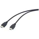 SpeaKa Professional HDMI Anschlusskabel HDMI-A Stecker 3.00m Schwarz SP-12816084 HDMI-Kabel