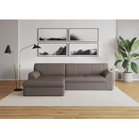 DOMO collection Ecksofa »Topper L-Form«, mit Recamiere, wahlweise mit Schlaffunktion