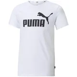 Puma Jungen Ess Logo Tee B T-Shirt Puma White, 176