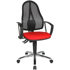 TOPSTAR Point 60 Netz mit Armlehnen rot