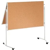 FRANKEN Moderationswand ECO 120,0 x 150,0 cm braun