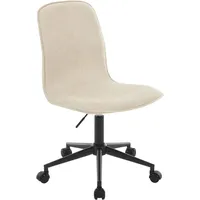 Woltu Bürostuhl, Schreibtischstuhl ergonomisch, gepolsterter Stuhl mit Frottee-Bezug :