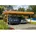 Doppelcarport 6 11 6 04 m lasiert beige inkl Regenrinne Pfostenanker