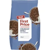 First Price Crunchy Müsli Schokolade 500 g - 500 g