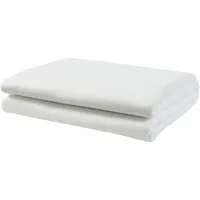 casa.pro Doppelte Heizdecke 160 x 140 cm Weiß