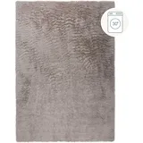 FLAIR RUGS Hochflor-Teppich FLAIR RUGS "Alpine Faux Fur" Teppiche Gr. B: 180cm, 35mm, L: 290cm, grau waschbarer Kunstpelzteppich