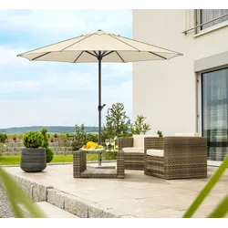 Sonnenschirm »Adria«, ohne Schirmständer, 91677222-0 natur