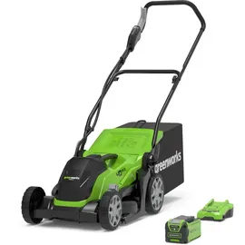 Greenworks G40LM35K2X inkl. 2 x 2,0 Ah