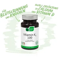 Nicapur Vitamin K2 Kapseln 100mcg 60 Stück