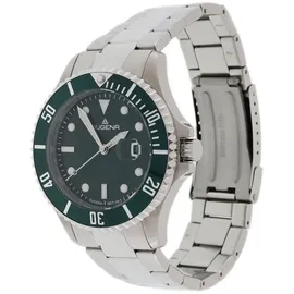 Dugena Herren Uhr 4461004 Diver XL Edelstahl