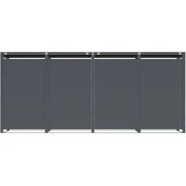 Westmann Mülltonnenbox Varius 4 265 x 116 cm grau