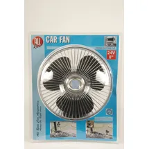 All Ride 24 cm Turmventilator Schwarz/Silber