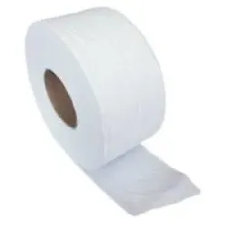 Jumbo-Toilettenpapier, Tissue, 2-lagig, hochweiß, 180 m AG-021 , 1 Paket = 12 Rollen à 180 Meter