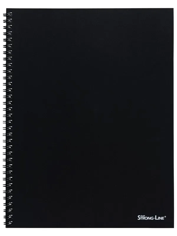 Strong-Line College Pad A5 Ruled Black