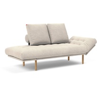 INNOVATION LIVING Schlafsofa Rollo Stem Cord Weiß Ivory