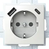 Busch-Jaeger USB-Steckdose 2x USB Weiß
