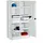 Pavoy Schwerlastschrank m.TürenB1040xT630xH1950 mm, 6 FB,SL je 2x75,125,175mmRAL 7035/7016 Mittelwand, - Artikel: 7830354277