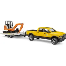 Bruder 02546 RAM Rental Service mit Minibagger