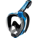 CRESSI Duke Dry Full FACE MASK Black/Blue S/M