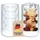 Intirilife Doppelwandiges Thermo Glas 0,26 l 2-tlg.