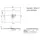 Villeroy & Boch Squaro Infinity 120x90x4cm, grau, universal einbaubar
