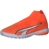 Puma Herren Match + Ll Tt Fussballschuh, Ultra Orange White Blue Glimmer, 45