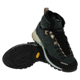 Tecnica Sulfur Mid Gore-tex® Wanderstiefel - Deep Green / Light Blue - EU 38 2/3
