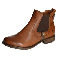 Mustang Damen Stiefelette Chelsea Boot Stretch Gummizug 1265-522, Größe:39 EU