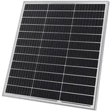 Solarpanel Monokristallin - 100 W, 18 V für 12 V Batterien, Photovoltaik, Ladekabel, Silizium - Solarzelle, Solaranlage für Wohnwagen, Camping, Balkon, Gartenhäuser, Solarmodul