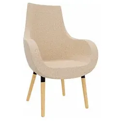 fm Besuchersessel Pirum sand buche Stoff