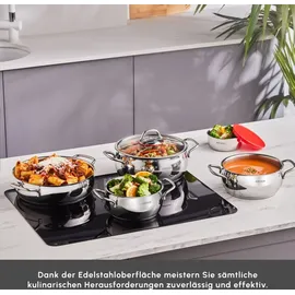 KARACA Emirgan Topf-Set 8-tlg. Kochtopf + Bratentopf + Fleischtopf + Stieltopf