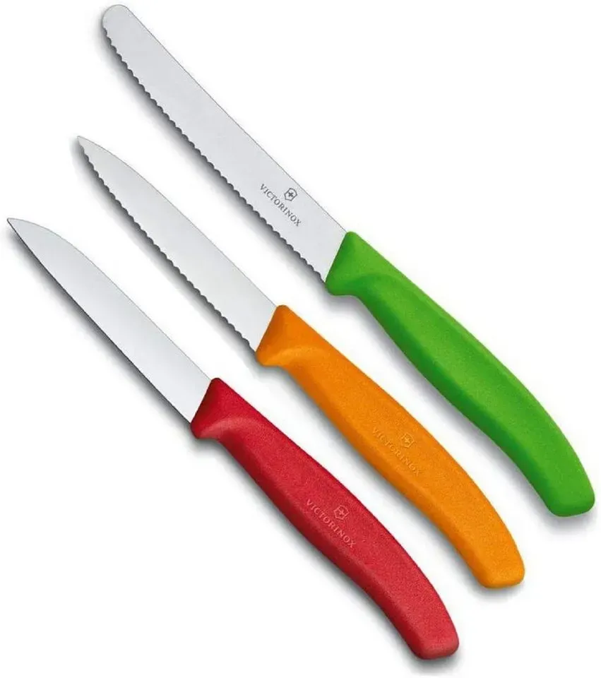 Preisvergleich Produktbild Victorinox Gemüsemesser Swiss Classic Gemüsemesser-Set Rostfrei, Spülmaschinengeeignet