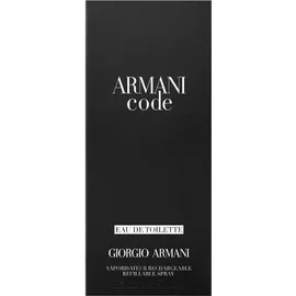 Giorgio Armani Code Men Eau de Toilette refillable 125 ml
