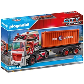 Playmobil City Action LKW mit Anhänger 70771