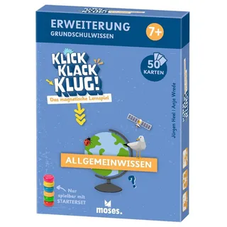 Moses Klick Klack Klug Erweiterungsset Allgemeinwissen ab 7 Jahren