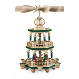 Müller GmbH Müller Pyramide Heilige Geschichte farbig 27x27x40cm