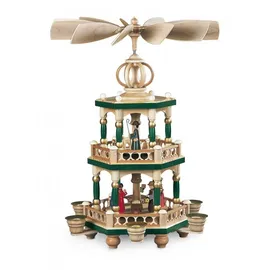 Müller GmbH Müller Pyramide Heilige Geschichte farbig 27x27x40cm