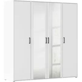 Rauch Drehtürenschrank VOYAGER 187 x 194 x 53 cm Weiß