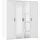 Rauch Drehtürenschrank VOYAGER 187 x 194 x 53 cm Weiß