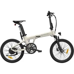 ADO EBike Air 20S Faltbares E-Fahrrad,klapprad Riemenantrieb,Pedelec,weiß One Size