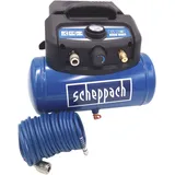 Scheppach Druckluft Kompressor HC06 Mit Schlauch 6L 9,7Kg Ölfrei Druckluftgerät