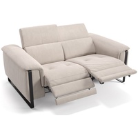 Sofanella 2-Sitzer Stoff Vienna, Relaxsofa, Designsofa, Designer Couch, Italienisches Sofa, 2er Sofa beige