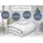 XDream Winterbettdecke | 155 x 220 cm | XDREAM Pure | warme Duo-Steppdecke | Weiß