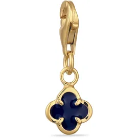 KUZZOI Kleeblatt Gold 925